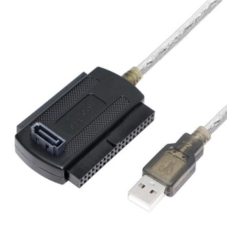 USB 2.0 to IDE & SATA Cable Cable Length: approx 55cm