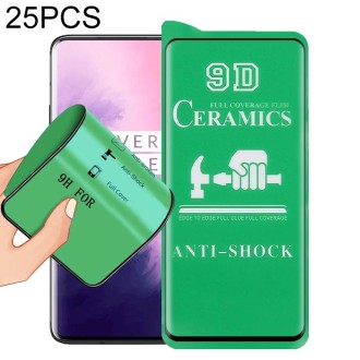 For OnePlus 7 Pro 25 PCS 9D Full Screen Full Glue Ceramic Film