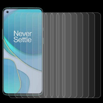 For OnePlus 8T / 8T+ 5G 50 PCS 0.26mm 9H 2.5D Tempered Glass Film