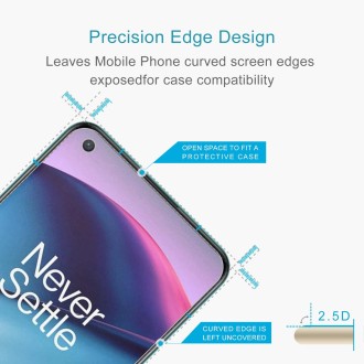 For OnePlus Nord CE 5G / Nord CE 2 5G 50 PCS 0.26mm 9H 2.5D Tempered Glass Film