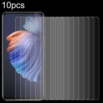 For TECNO camon 18T 10pcs 0.26mm 9H 2.5D Tempered Glass Film