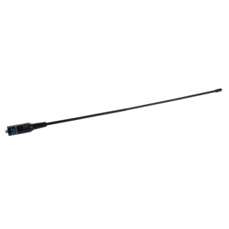 NAGOYA NA-771 144/430MHz Dual Band Flexible Spring Whip SMA-F Handheld Radio Antenna for Walkie Talkie, Antenna Length: 38cm