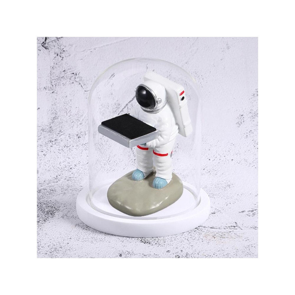 Watch Shelf Support Decorative Ornaments Watch Storage Box Display Stand, Item No.: Large Astronaut + White Cover