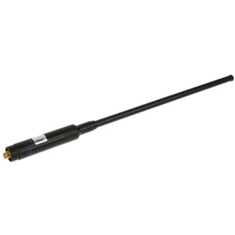 RH660S Dual Band 144/430MHz High Gain SMA-F Telescopic Handheld Radio Antenna for Walkie Talkie, Antenna Length: 108.5cm