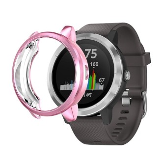 For Garmin Vivoactive 3 TPU Protective Case(Pink)