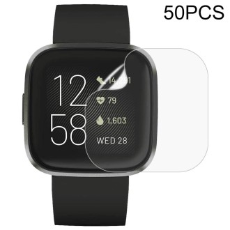 For Fitbit Versa 2 50 PCS Soft Hydrogel Film Watch Screen Protector