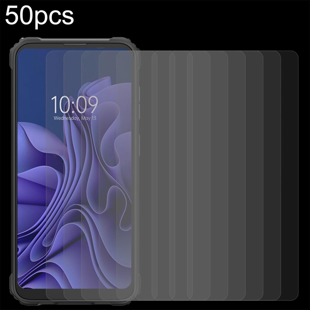 For Blackview BV5300 50pcs 0.26mm 9H 2.5D Tempered Glass Film