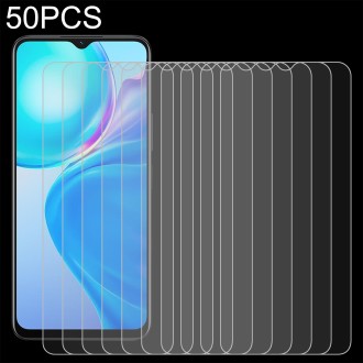 For Blackview A85 50 PCS 0.26mm 9H 2.5D Tempered Glass Film