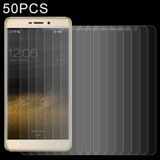 50 PCS 0.26mm 9H 2.5D Tempered Glass Film For Blackview R7