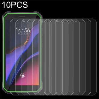 10 PCS For Blackview OSCAL S60 0.26mm 9H 2.5D Tempered Glass Film