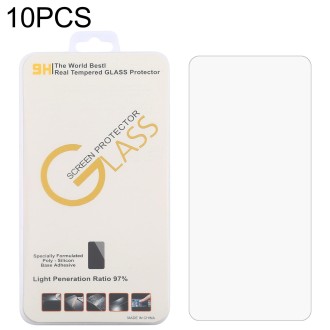 For Blackview BL5000 Dual 10 PCS 0.26mm 9H 2.5D Tempered Glass Film