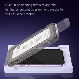 For iPhone 14/13 TOTU AB-075 Ultra Clear Explosion-proof Full Screen Tempered Film with Dust Removal Chamber