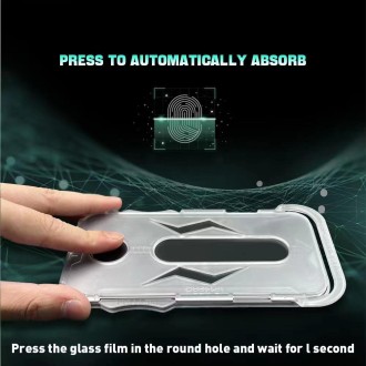 For iPhone 14 Pro Easy Install 28 Degree Privacy Armor Tempered Glass Film