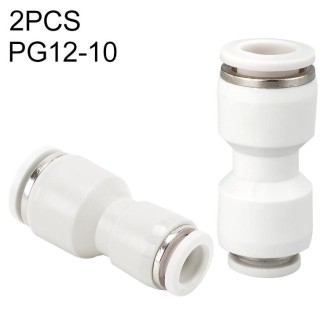 PG12-10 LAIZE 2pcsPG Reducing Straight Pneumatic Quick Fitting Connector