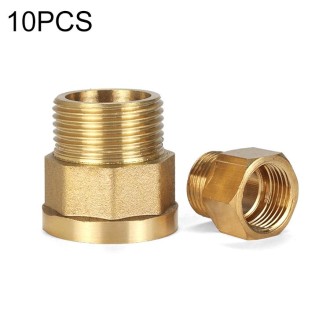 LAIZE 10pcs Internal and External Reducing Diameter Internal Thread External Thread, Caliber:1 Point