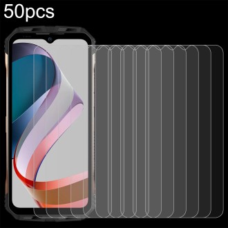 For DOOGEE V30T 50pcs 0.26mm 9H 2.5D Tempered Glass Film