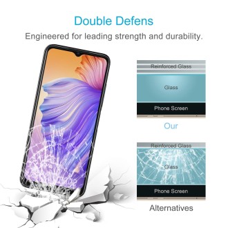 For Doogee N50 10pcs 0.26mm 9H 2.5D Tempered Glass Film