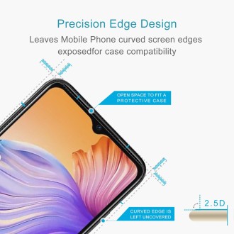 For Doogee N50 10pcs 0.26mm 9H 2.5D Tempered Glass Film