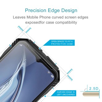 For Doogee S100 10pcs 0.26mm 9H 2.5D Tempered Glass Film