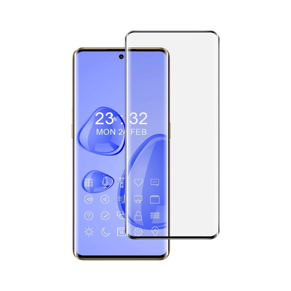 For OPPO Reno9 5G/Reno9 Pro 5G/Reno9 Pro+ 5G imak 3D Curved Full Screen Tempered Glass Film