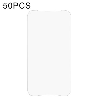 For Doogee S35 / S35 Pro 50 PCS 0.26mm 9H 2.5D Tempered Glass Film