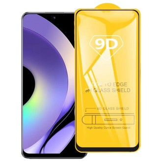 For Realme 10 Pro 9D Full Glue Screen Tempered Glass Film