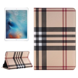 Grid Texture Horizontal Flip Leather Case with Holder & Card Slots & Wallet for iPad Pro 12.9 inch