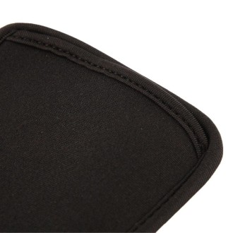 Elastic Flannel Pocket Sleeve Bag for Galaxy Mega 6.3 / i9200(Black)