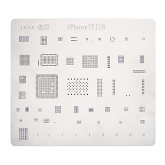 Mobile Phone Rework Repair BGA Reballing Stencils For iPhone 7 Plus 