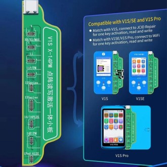 JC V1SE Testing Repair Face ID Dot Board Adaptor For iPhone X-14 Pro Max