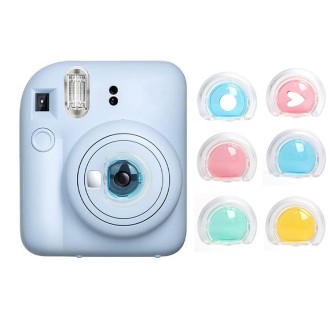 For Fujifilm Instax mini 12 6-in-1 Jelly Six Colors Camera Filter