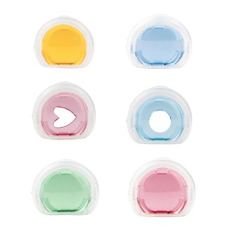 6 PCS / Set Jelly Six Colors Camera Filter for Fujifilm Instax mini 11