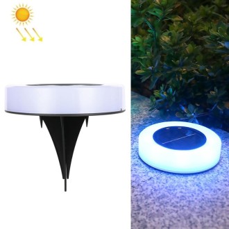 Solar Garden Waterproof Outdoor Fog Buried Lamp Stair Decoration(Color Light)