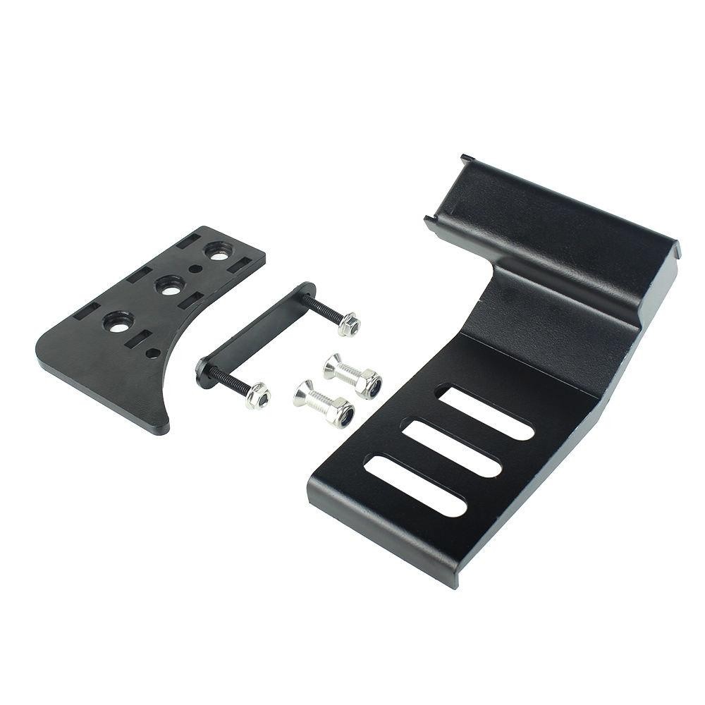 For Jeep Wrangler JL 2018-2019 Car Modification Curved Metal Left Foot Rest Pedal