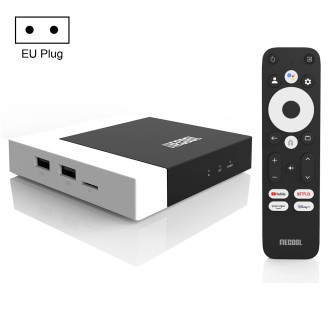 MECOOL KM7 Plus Android 10.0 Smart TV Set Top Box, Amlogic S905Y4 Quad Core, 2GB+16GB, Plug Type:EU Plug