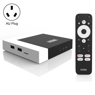 MECOOL KM7 Plus Android 10.0 Smart TV Set Top Box, Amlogic S905Y4 Quad Core, 2GB+16GB, Plug Type:AU Plug