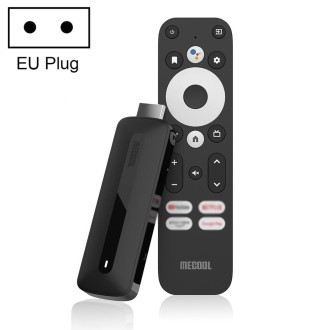 Mecool KD3 4K TV Stick, Android 11 Amlogic S905Y4 CPU 2GB+8GB with RC(EU Plug)