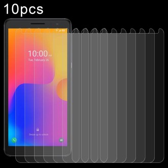 10 PCS 0.26mm 9H 2.5D Tempered Glass Film For Alcatel 1B 2022