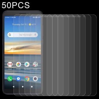 50 PCS 0.26mm 9H 2.5D Tempered Glass Film For Alcatel Lumos