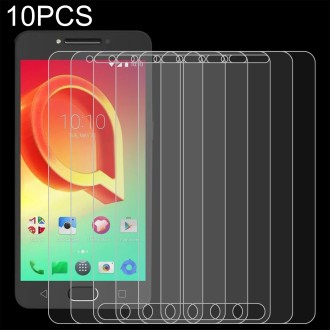 10 PCS 0.26mm 9H 2.5D Tempered Glass Film For Alcatel A5 LED