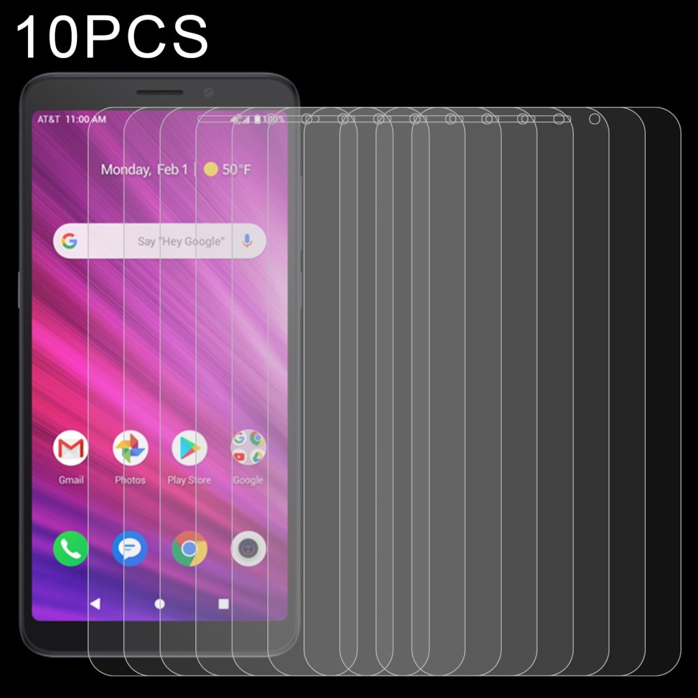 10 PCS 0.26mm 9H 2.5D Tempered Glass Film For Alcatel Axel