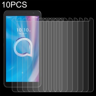 For Alcatel 1B 2020 10 PCS 0.26mm 9H 2.5D Tempered Glass Film