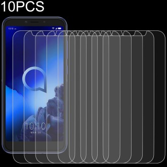 For Alcatel 1S 2020 10 PCS 0.26mm 9H 2.5D Tempered Glass Film