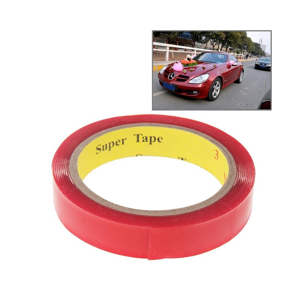 Universal Transparent Double Sided Adhesive Tape, Width: 2cm, Length: 2m