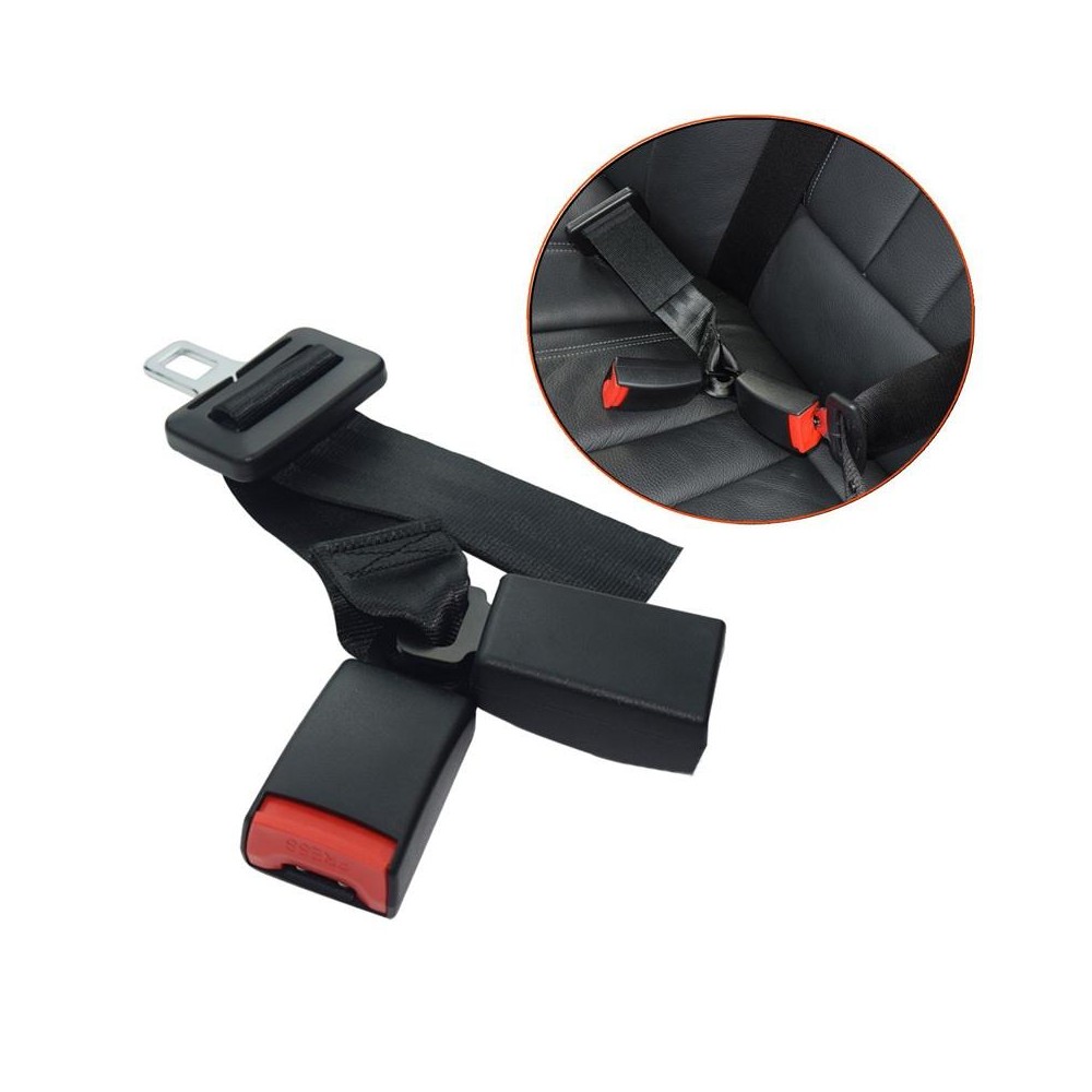 One Support and Two Extension Belt Car Rear Two-seat Seat Safety Belt Connector(Welding Model)