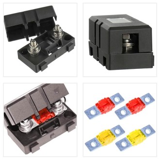 6 in 1 ANS Car Fuse Holder Fuse Box, Current:40A & 50A & 60A