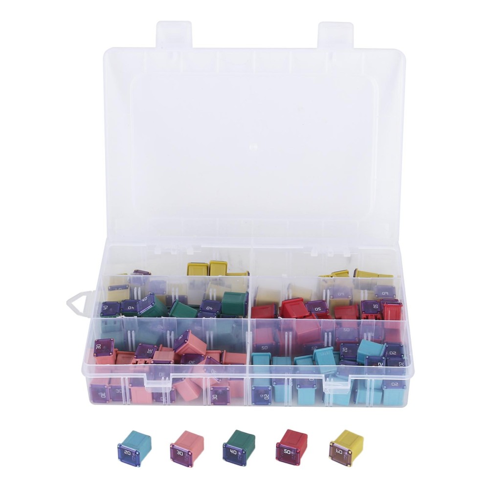 100 in 1 Car Inline Blade Fuse Holder Set