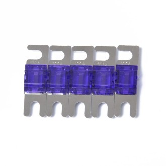 5 PCS Car Audio AFS Mini ANL 100Amp Fuse Nicked Plated