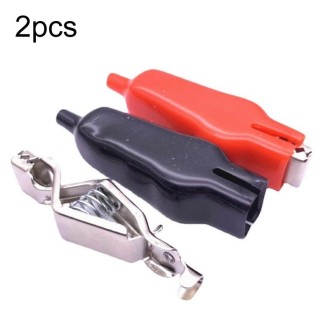 2pcs 20A 75mm High Current All-Inclusive Spring Alligator Clip(Random Color Delivery)