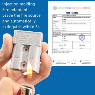 SHENG EN DI Connector Lithium Battery Charge And Discharge Electric Plug(SG 50A 600V Blue)